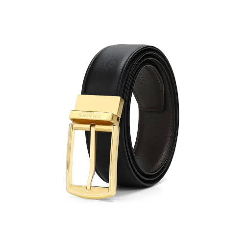 TRANOI Ремни из натуральной коровьей кожи мужские 3,5 см