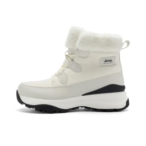 Jeep SKI Ботинки Da Neimai Хлопок Ботинки Противоскользящие Сноубутсы Унисекс Экрю
