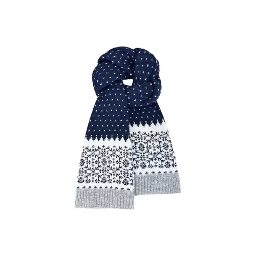 FUO Смесовая шерсть Вязаные шарфы Унисекс