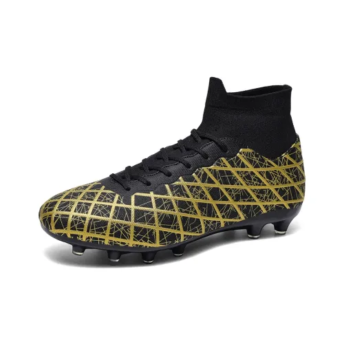 QIUTEXIONG Slip-resistant Anti KICK Abrasion-resistant High Top Детская футбольная обувь Унисекс