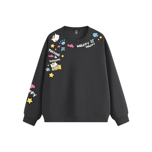 Свитшот Pleasant Goat and Big Big Wolf унисекс