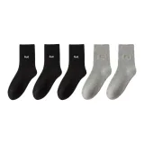 Чёрный 3 & Светло-серый 2