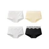 [Доступные 4 пачки] Белый + Шампанское + Светло-серый + Черно-серый