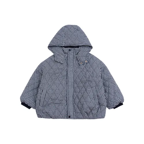 SHIBU For Все 2555 Стилей Черно-белая Клетка KIDS Утеплённые Куртки