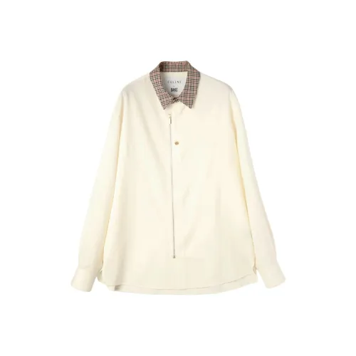 CULLNI x DAKS LONDON Fw25 CULLNI Для DAKS LONDON Передняя часть Застежка Рубашка Унисекс