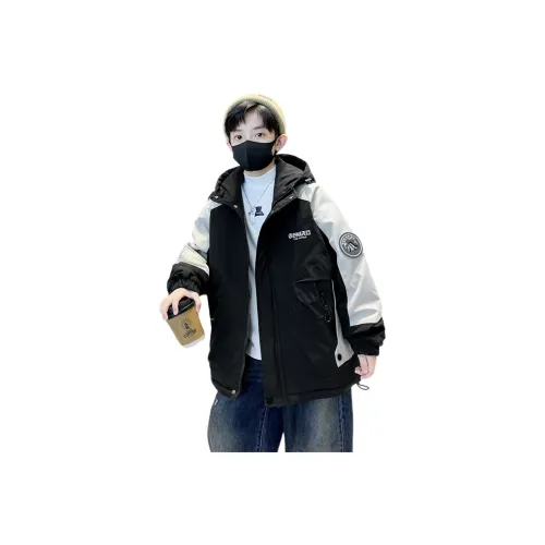 BaoLaXiaoJie Хлопковый пуховик для подростков