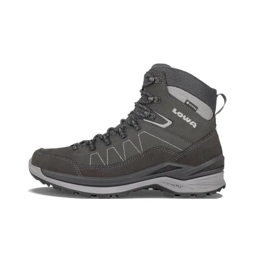 Lowa TORO PRO GTX Slip-Resistant Abrasion-Resistant MID Топ Походная обувь Мужская Серый
