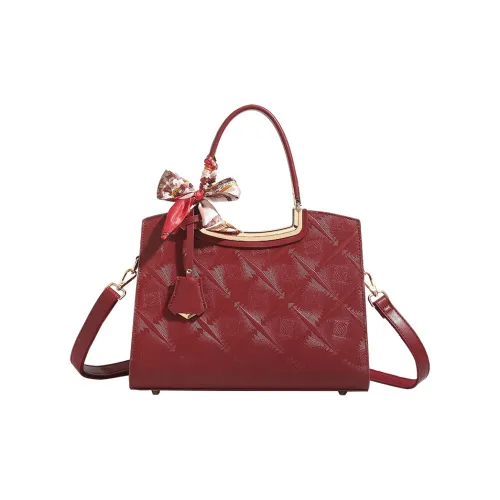 TTaG．baG Microfiber Synthetic Leather Bag Standard Women's Red