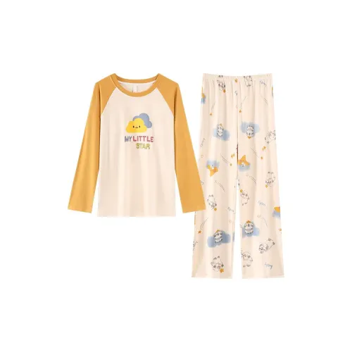 CHENWANGJIU Изображение Цвет Женские Пижамные Комплекты