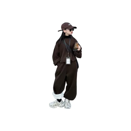 ЮЙЧЖАОЛИНЬ Кофе Комплекты одежды Школьный возраст Повседневная спортивная одежда