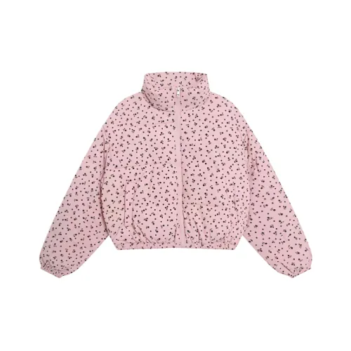 TSKIU Розовый Женский пуховик