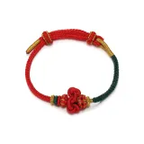 Успех на экзаменах Феникс Узел Шнурки для браслетов - Красный Зеленый