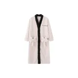 Коралловый флис, сон, сиреневый, женский, светло-коричневый, S1076