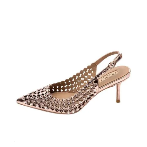 NICOLI Santiago Узкий каблук Высокие каблуки 7 см Женские Розовый