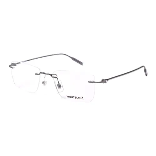 MONTBLANC Прямоугольные Очки с диоптриями Мужские Металлические