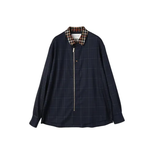 CULLNI x DAKS LONDON Fw25 CULLNI Для DAKS LONDON Передняя часть Застежка Рубашка Унисекс