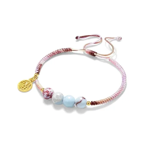 QINGCUIXIAOXI Браслет с шнурками унисекс