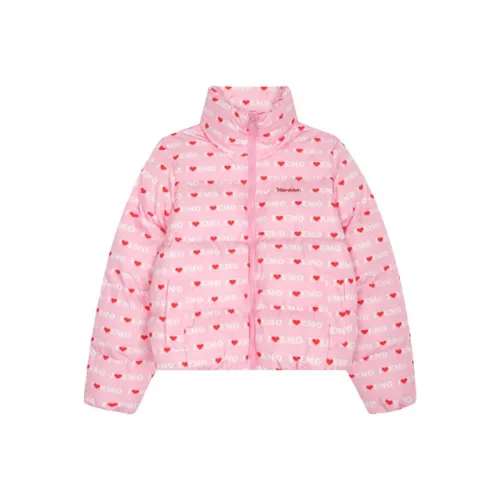 EFCR Розовый Женские пуховики