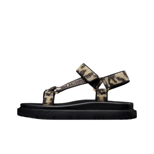 DIOR DIORIVIERA D Wave Beach Sandals Женские Beige