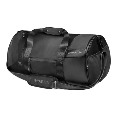 HAYABUSA Falcon Натуральная кожа Оборудование для боевых искусств Сумка Портативная Сумка через плечо Путешественная Сумка Унисекс Черная