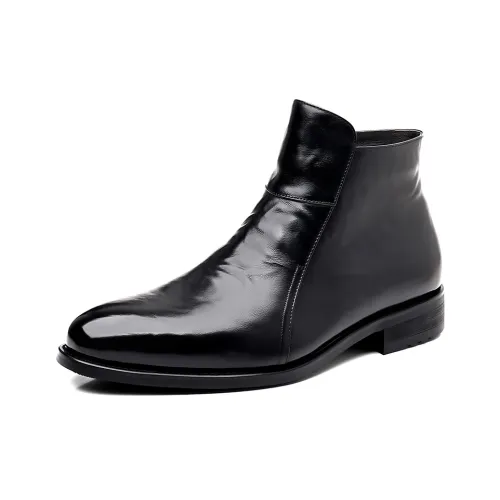 HD Biker Boots Short Chelsea Men's