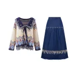 Свитер, Юбка, Двухкомпонентный Комплект