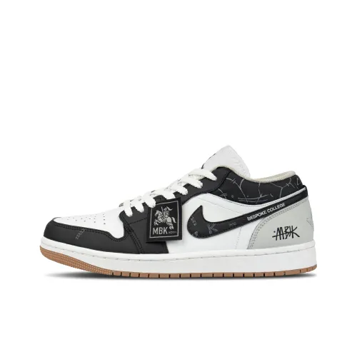 Jordan Air Jordan 1 Low Топ Винтажные Баскетбольные Кроссовки Унисекс