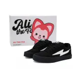 Обсидиан Черный (Включает 1 упаковку Красный Зеленый Шнурки)