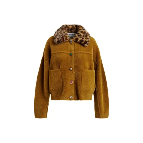 Essentiel Antwerp Вельвет Feel Пальто Женское