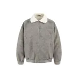 Серый (с флисовой подкладкой и утеплением)