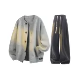 Белый, серый + темно-серый, с флисовой подкладкой