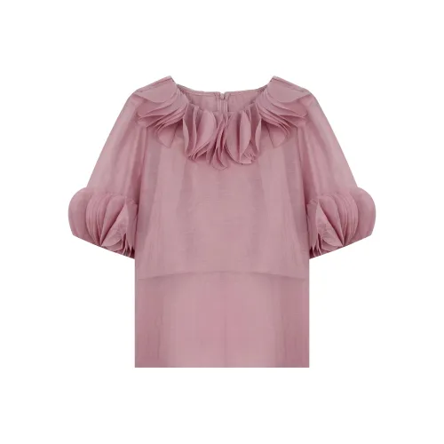 GZQJ Розовые Женские Рубашки