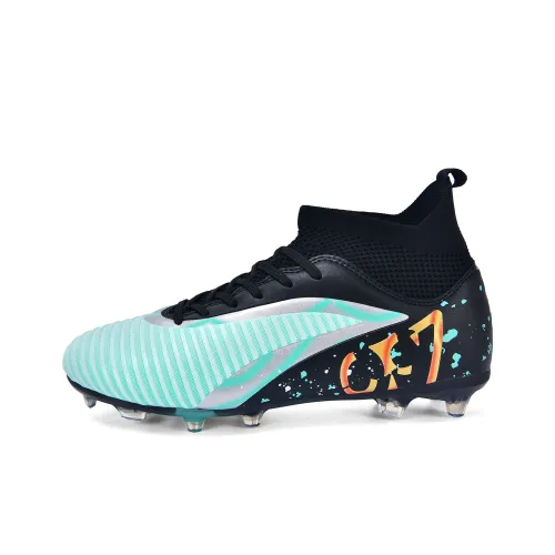 KUDING Природная трава противоскользящие устойчивые к истиранию дышащий покрытие футбольные бутсы унисекс