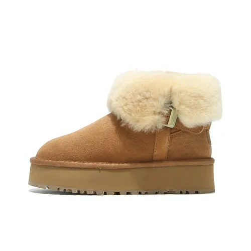 BDED Утепленная обувь Теплоизоляционный Короткий Снеговик Женские