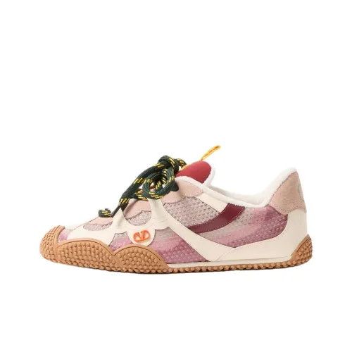 Valentino Garavani Amphibia Low Топ Повседневная обувь Женская Розовая