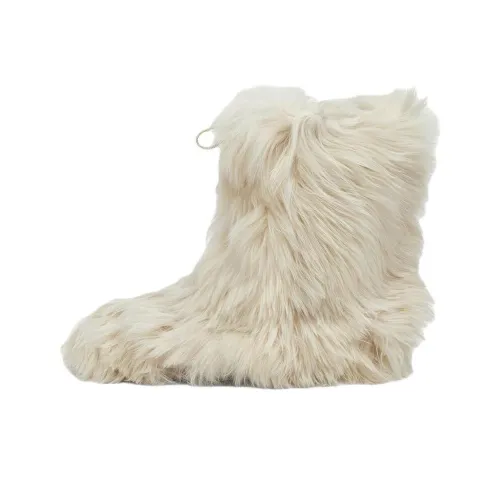 Loro Piana Quinn Короткий Сноубутсы Женские Белые