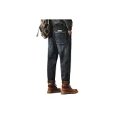 Синий Серый (Улучшенный Утолщенный с Флисовой Подкладкой)