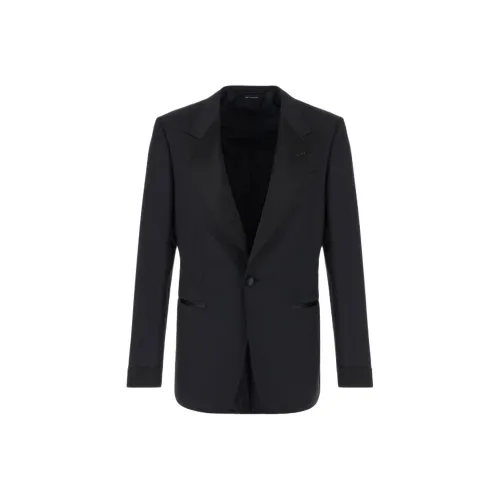 TOM FORD SS24 Бизнес-костюм мужской черный