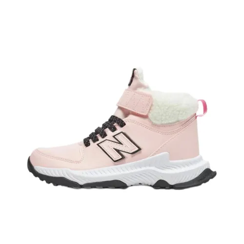 New Balance Термический Водонепроницаемый Устойчивый к Износу MID Топ Детский Хлопок Ботинки Розовый
