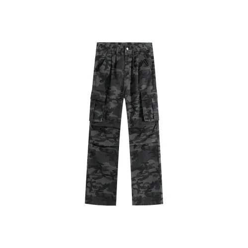 EYEUNDERSTAND Армия Зеленый Унисекс Джинсы