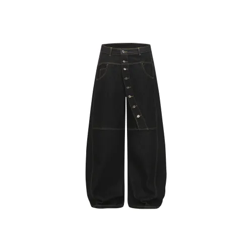 BEAR UNION Темно-синие джинсы унисекс