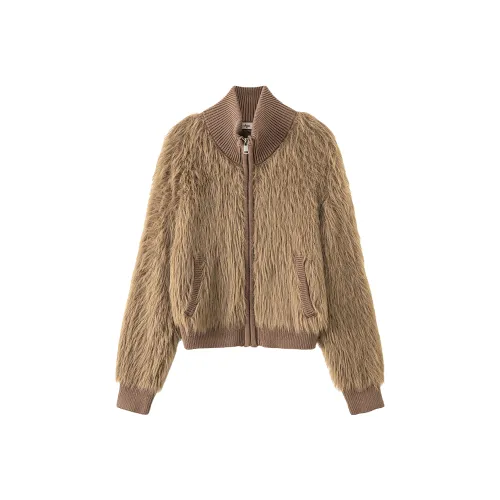 CHUU Женские бархатные куртки