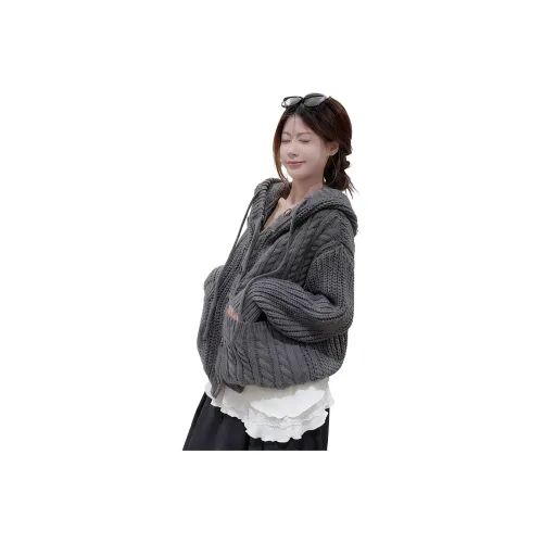 CARE NOTE Темно-серый унисекс трикотаж