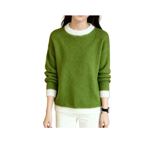 XIANGTIANE Зеленый Женский Трикотаж