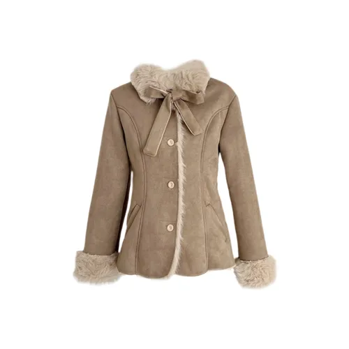 ONNFB Хаки Женские Бархатные Куртки