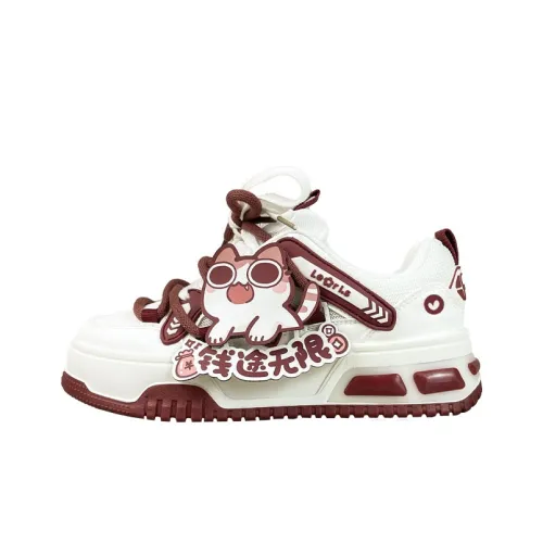 A M Red Скейтборд Кроссовки Унисекс