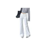 Экрю Удлиненные Брюки - С Флисовой Подкладкой