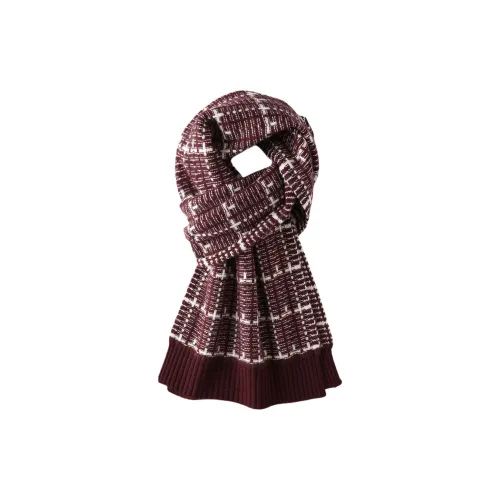 MH Кашемир Смесовая шерсть Вязаные шарфы Мужской