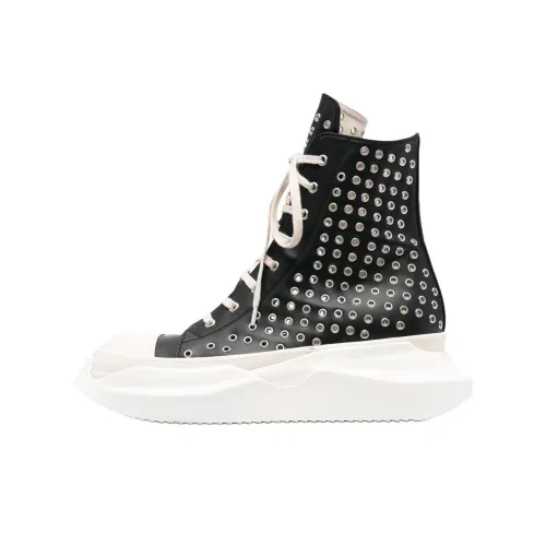 Rick Owens DRKSHDW Абстрактный Ankle Длина Кроссовки для скейтбординга Мужской Черный