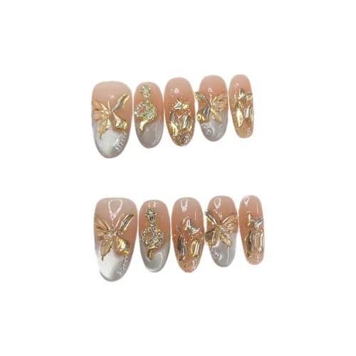 OEING False Nail Миндально-розовый Jump Цвет Coquette